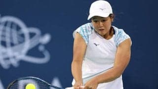17歳の園部八奏、元世界2位のジャバーと渡り合うもストレートで敗れ2回戦敗退[アブダビ・オープン]