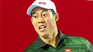 錦織圭 1月最高のショット候補に