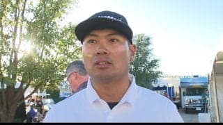 久常涼「難しいところに打ってしまった」　グリーンの硬さに苦しめられ暫定92位