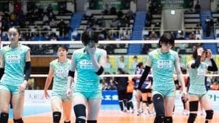 【バレー】群馬、フルセットで惜敗し、初勝利ならず。首位大阪MVは22勝目　SV女子