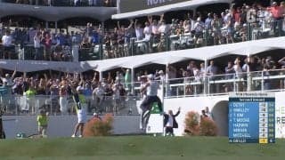 【動画】グリーロが16番スタジアムホールでスラムダンクホールインワン達成！松山英樹はカットラインギリギリで予選通過【WMフェニックスオープン2日目】