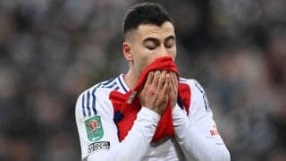 アーセナルに痛手…マルティネッリは1カ月以上の戦線離脱へ