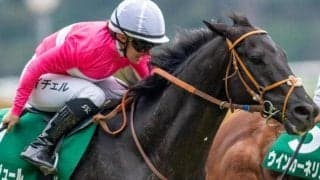 東京芝は内有利 最内枠のサクラトゥジュールが連覇決める