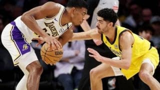 八村塁が27歳初陣で24得点9リバウンドの活躍…レブロン欠場のレイカーズはペイサーズに勝利