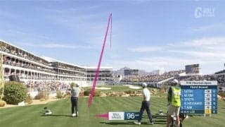 【動画】松山英樹が4番でバンカーから直接カップイン！単独トップはツアー初優勝を目指すデトリー【WMフェニックスオープン3日目】