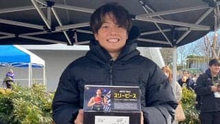 群馬クレインサンダーズの辻直人がホームのオプアリで『スリーピース』活動の一環となる募金を実施