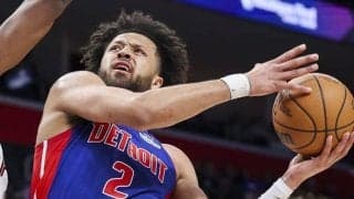 ピストンズのオールスター、カニングハムがトリプルダブルと躍動…ラメロ不在のホーネッツを撃破