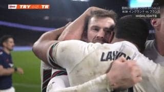 ラガーマンの心が震える一致団結 地元のファンの大声援を受けたイングランド代表、逆転につながるトライに沸騰