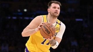 ルカ・ドンチッチがレイカーズデビュー…レブロン、八村塁などとともに先発で本拠地コートに