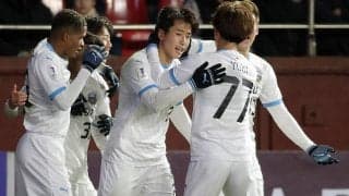 長谷部フロンターレ、エース山田新のゴールで先制！　浦項に退場者出てリード＆数的優位で前半終える【ACLE2024-25】