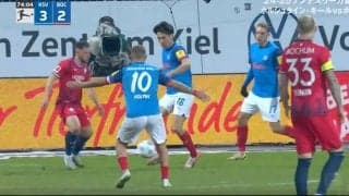 マジかよ…！ 町野修斗、ジャンピングトラップ→華麗なラストパス「メチャクチャ良い」 冷静なチャンスメイクから “幻のアシスト”「これは不運」