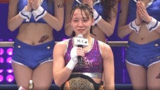 「サイズ感バグる」「ラウガデカい」ファン驚きの光景 腹筋バキバキ“最軽量級”新女王が誕生での一コマ