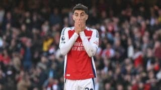 アーセナルが恐れていた最悪の事態も？ ハムストリング負傷のハヴァーツは今季絶望の可能性も…冬の補強なしで前線は3人のみに