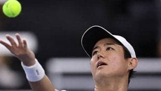西岡良仁、試合前に棄権 8強ならず