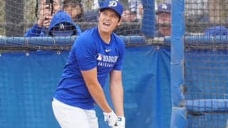 大谷翔平、負傷中とは思えない“衝撃の光景”　フリー打撃で見せた「10/18」にX唖然