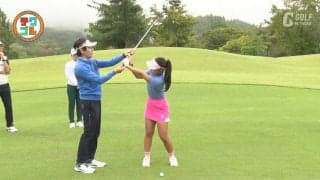 80ヤードがピンに寄らない場合はダウンブローに打てているかどうかをチェック