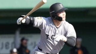 阿部巨人　激化する外野手争いに「また一人」沖縄切符をもぎ取った　注目される「左の大砲候補」