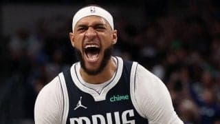 マーベリックスのギャフォードが膝負傷し全治6週間…AD加入もフロントコート壊滅状態に