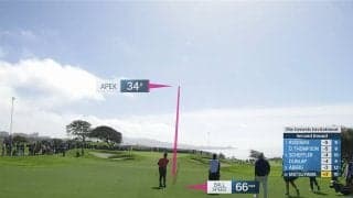 【動画】単独首位は8アンダーのトンプソンで1打差2位にシェフラー、松山英樹は34位Tで週末へ【ザ・ジェネシスインビテーショナル2日目】