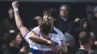 MF斉藤光毅がQPR加入後2点目！ こぼれ球から冷静にGKかわしフィニッシュ、3戦連続先発起用の指揮官は「左サイドで本当に良いプレーをしてきた」