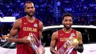 「Kiaスキルズチャレンジ」はTスパーズがまさかの失格…Tキャブスが地元のTウォリアーズを破って優勝