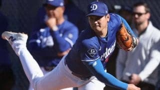 「投手・大谷」が再起へ前進！ ブルペンでの14球にロバーツ監督も唸る　来日直前の打者投球も示唆「十分に現実的」