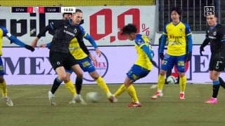 “神トラップ”で一閃！27歳日本代表MFのパスから電光石火のゴール炸裂 「伊藤が拾ったところから」好連携に称賛