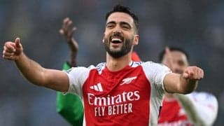 「今朝言われた」試合当日にFW起用を知らされたメリーノがアーセナルを救う2ゴール！ アシストのヌワネリを称賛「僕はただ得点するだけ」