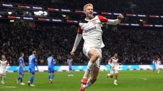 フランクフルトに完敗のキールが最下位転落、町野修斗は途中出場【ブンデスリーガ】