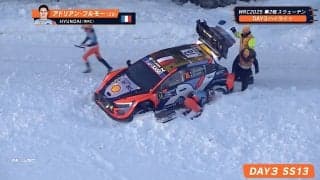放送禁止用語で激昂！世界ラリーで衝撃の雪壁クラッシュ 「言ってはいけないことを…」痛恨ミスにドライバー怒り心頭