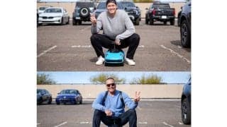 大谷翔平がすり替えた“ポルシェ”は3万円　「1～2歳児用」にまたがって“ワルガキ”笑顔