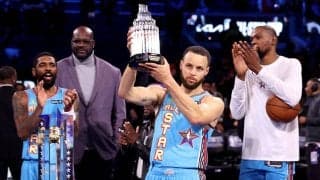 ステフィン・カリーがNBAオールスターMVP受賞…地元開催の祭典で史上4人目の快挙