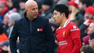 「いかに重要な存在か」リバプール指揮官が遠藤航の働きぶりを評価、苦しい状況でのクローザー起用も「チームを助ける決断」と信頼を置く