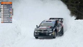 「何してんねん」世界ラリー、日本人ドライバーの“雪壁ヒット走法”に視聴者騒然 「わざと当ててんのか」危機一髪の瞬間