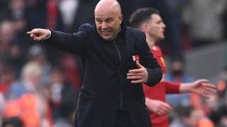 「最も厳しい試合の1つに」タイトルに向け正念場迎えるリバプール、スロット監督は難所ビラ・パークでの一戦前に「我々のアウェイの成績は悪くない」