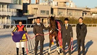 【雲取賞】武井師「三冠に行きたい」ジャナドリアが無傷の3連勝