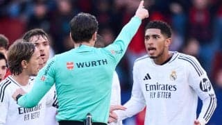 ベリンガムが2試合の出場停止に、主審に侮辱発言も本人は否定