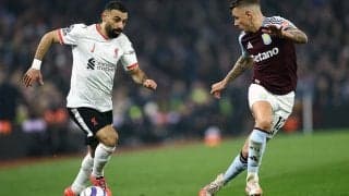 首位リバプールはアストン・ビラとの強豪対決でドロー…サラー1G1Aも敵地で勝ち点1【プレミアリーグ】