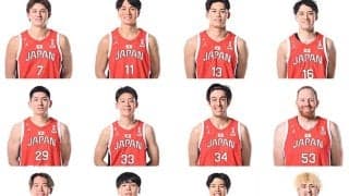 バスケ日本代表が中国戦のロスター12名発表…合宿参加の大浦颯太、佐土原遼ら選外に