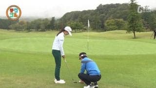 アプローチでスピンを効かせたいときはフェースを開いてハンドレイト気味に構えよう