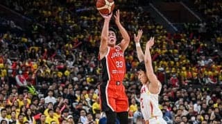中国に42点差敗戦…チーム最多得点の佐々木隆成「恥ずかしい試合をしてしまった」