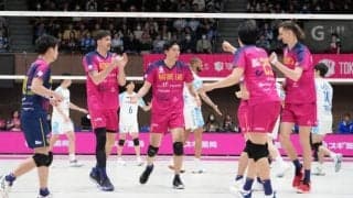 【バレー】東京GBが東レ静岡にストレート勝利。前日フルセット負けの雪辱を果たす　SV男子