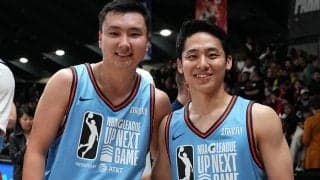 Gリーグ『アップネクストゲーム』で河村勇輝と富永啓生が再会…夢に向かうアメリカで互いの存在を確認