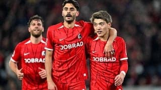 堂安律がドッペルパック！大量5得点を奪ったフライブルクがリーグ戦4連勝【ブンデスリーガ】