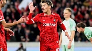 「キレキレすぎる！」「めちゃくちゃ結果残している」絶好調堂安律が2ゴールで勝利に貢献！ブンデスでのキャリア最多8得点目に「日本人で一番調子良い」の声も