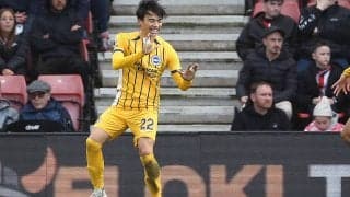 三笘薫が鮮やかチップキックで公式戦3試合連発！　ブライトンが菅原由勢途中出場のセインツに完勝【プレミアリーグ