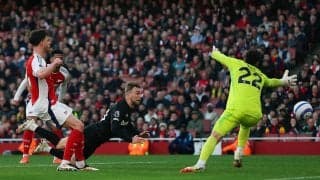 アーセナルが痛恨のホーム初黒星で連勝が「3」で止まる…ハマーズの堅守速攻に大苦戦でルイス＝スケリー退場も響く【プレミアリーグ】