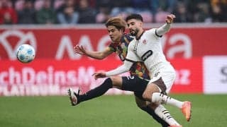 佐野海舟がフル出場のマインツがザンクト・パウリに完勝で5位に浮上！【ブンデスリーガ】