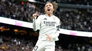 魔術師モドリッチがスーペルゴラッソ！　2トップ連携弾でダメ押しのマドリーがリーグ4戦ぶり白星【ラ・リーガ】