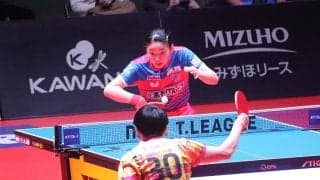 張本美和が悔やんだ“9－9”からの攻防　アジアカップから強行出場も敗戦　台湾エースの鄭怡静は「バランスのよくて強い選手」【Tリーグ】